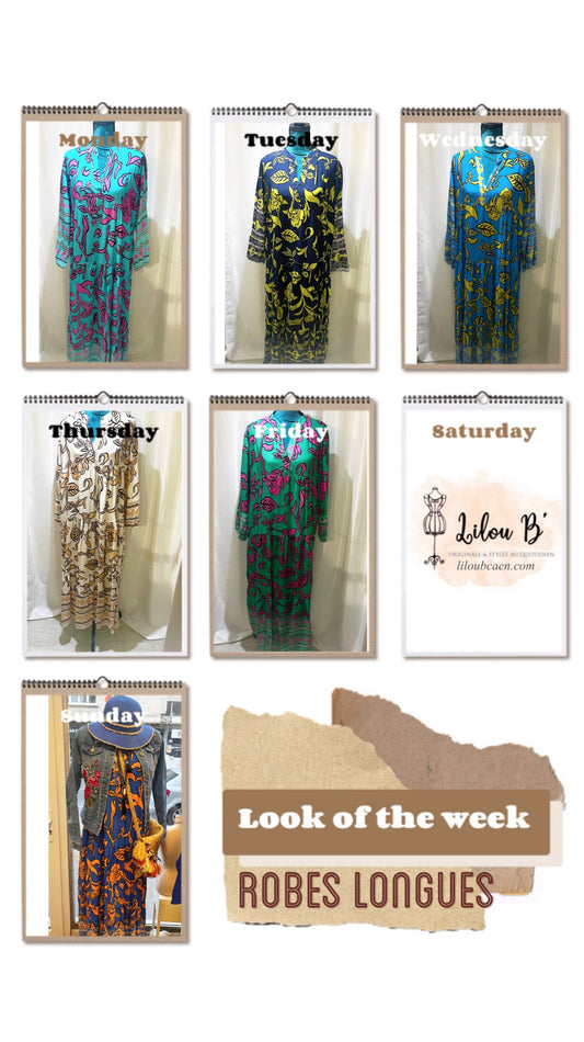 Robe Longues Chic modèle Ourdia