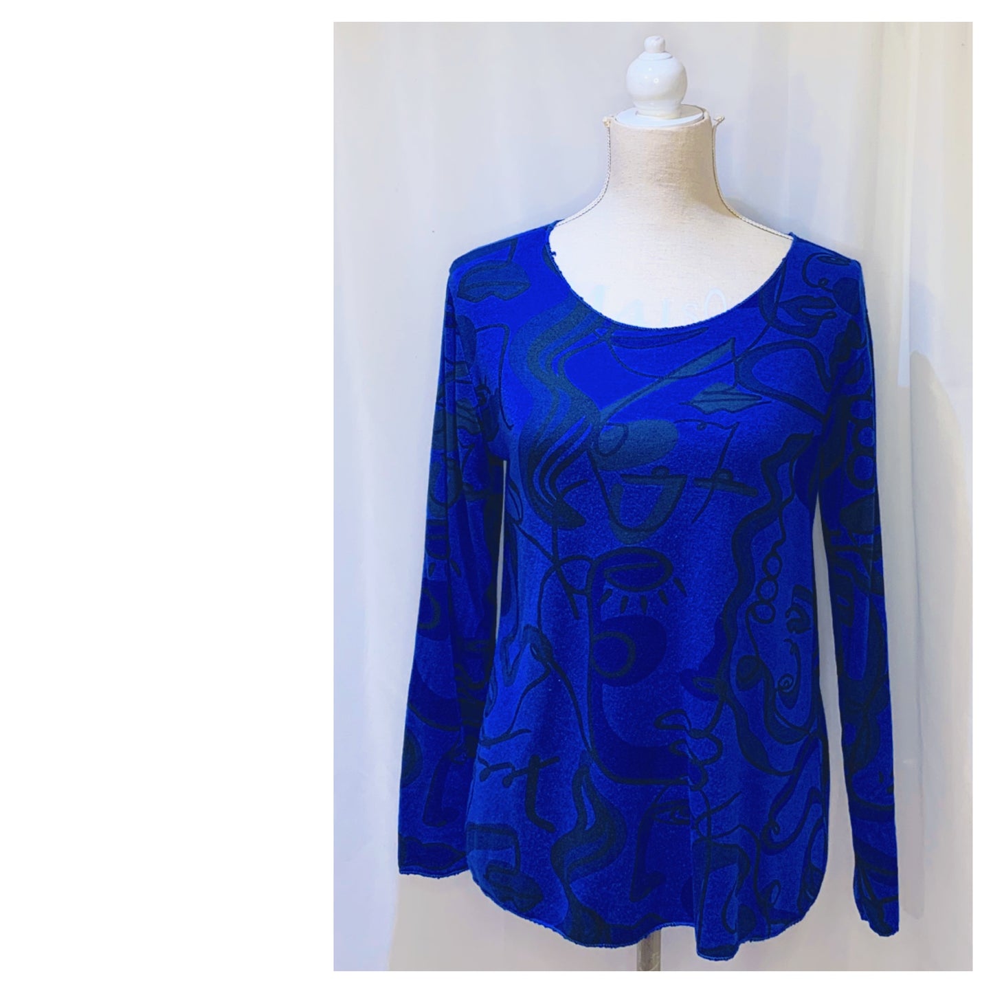 Pull  modèle Picasso  imprimés Moderne