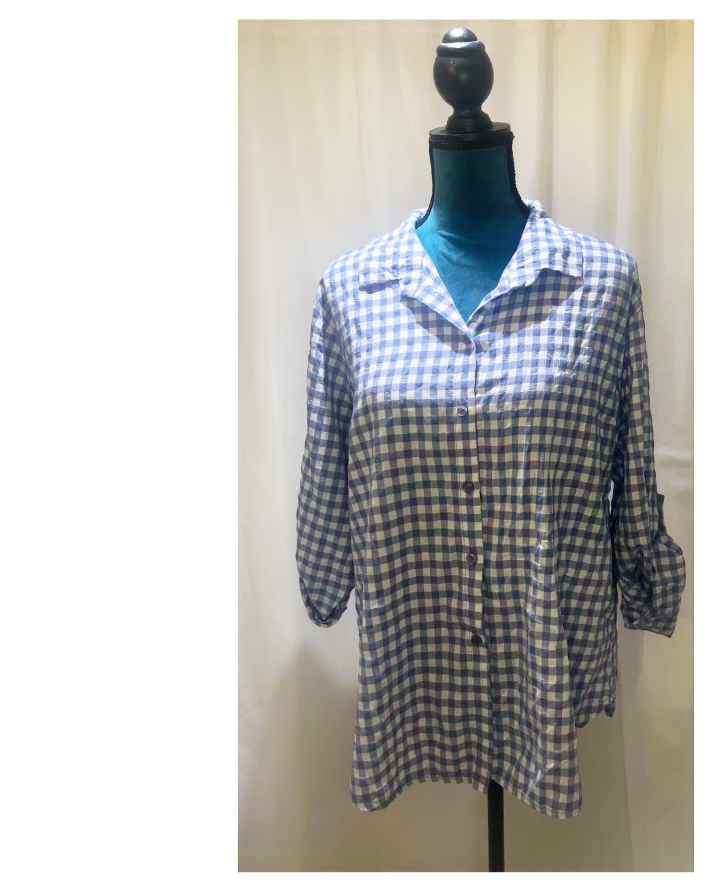 Chemise vichy modèle Carreaux