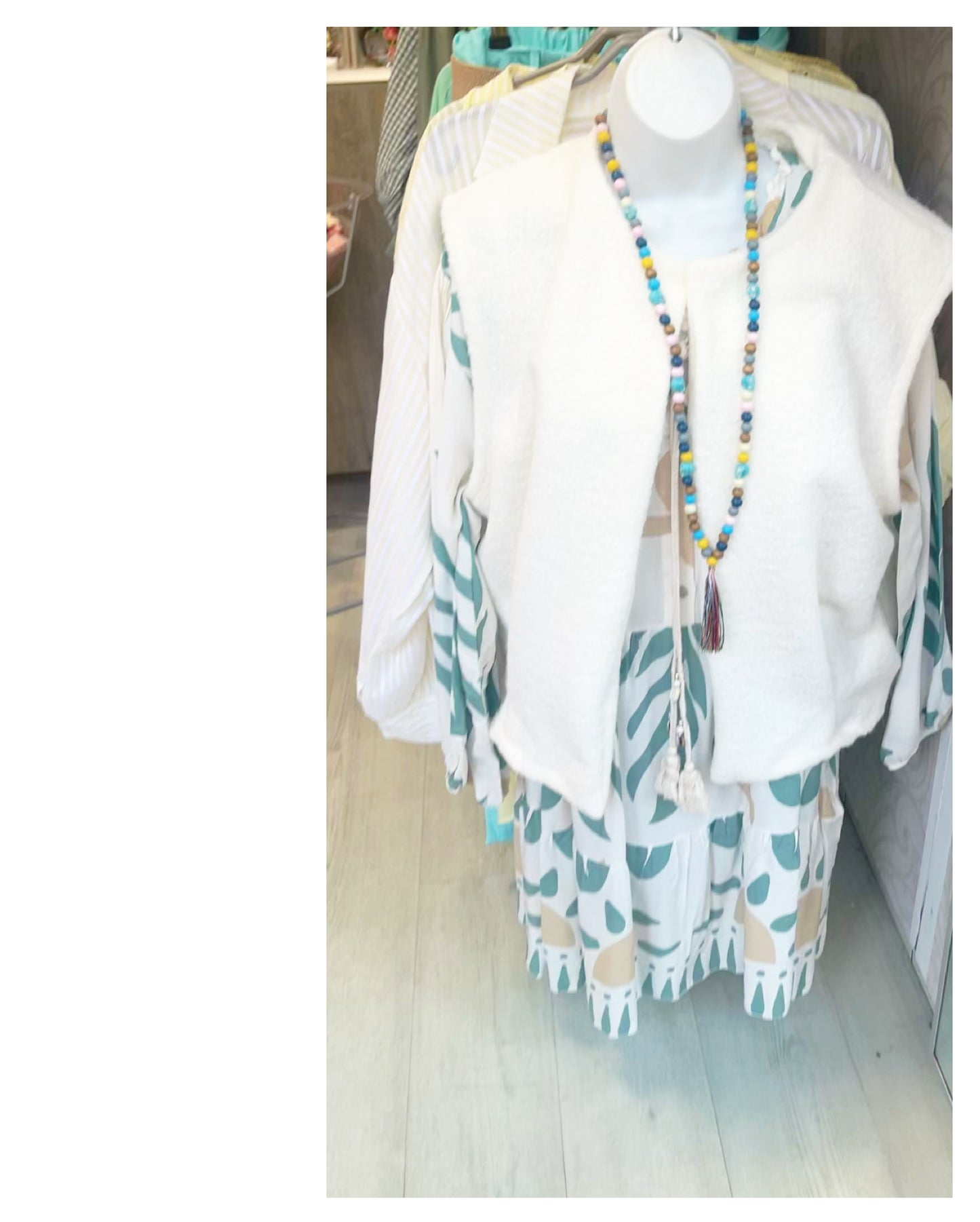 Gilet sans manche modèle Teddy 🧸