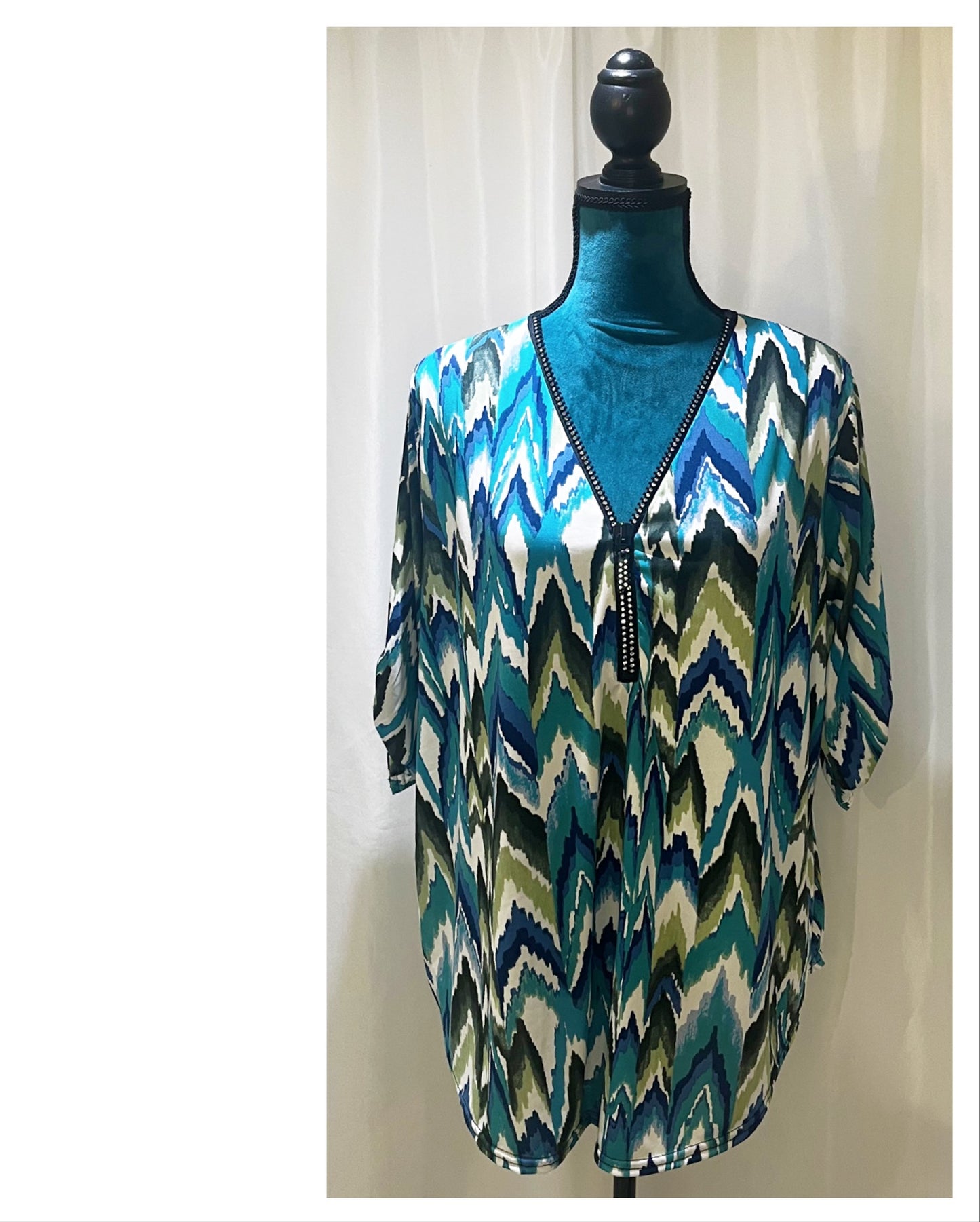 Tunique chic coloré vitaminé modèle Claudy