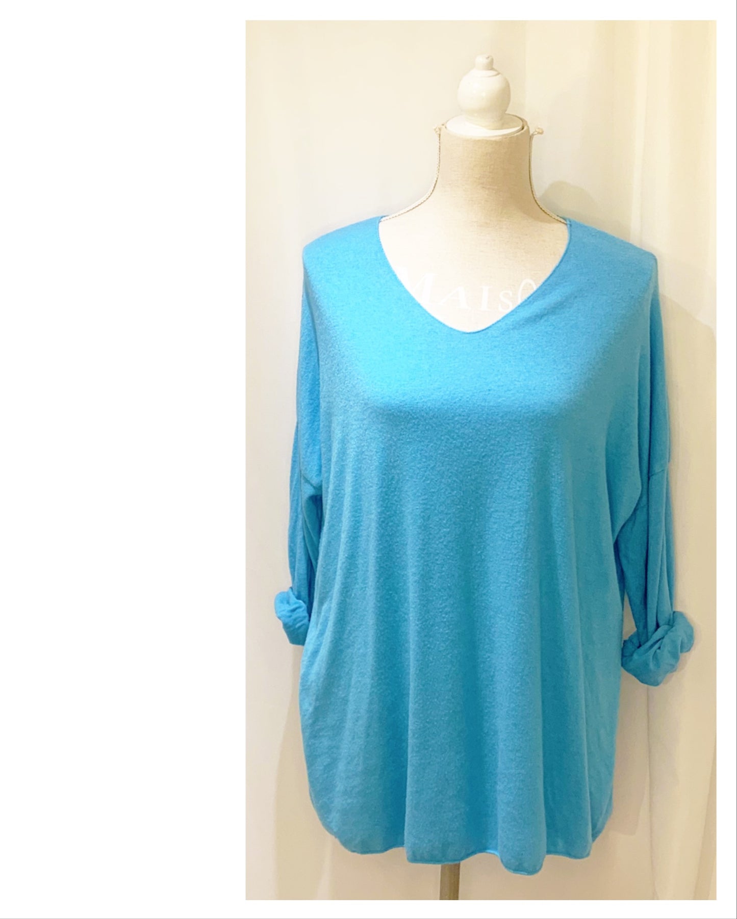 Pull Grande Taille tout doux classique modèle Suzy
