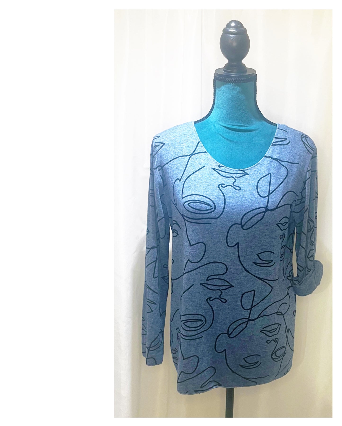 Pull  modèle Picasso  imprimés Moderne