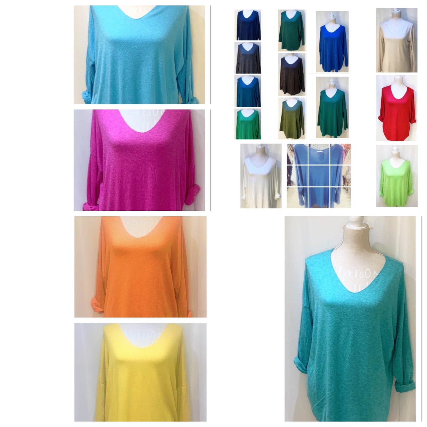Pull Grande Taille tout doux classique modèle Suzy