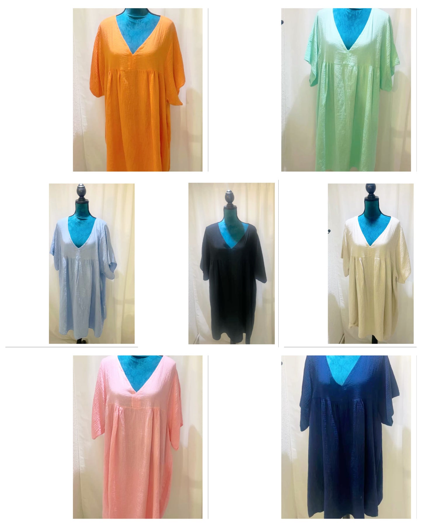 Robe gaze de coton modèle Lili