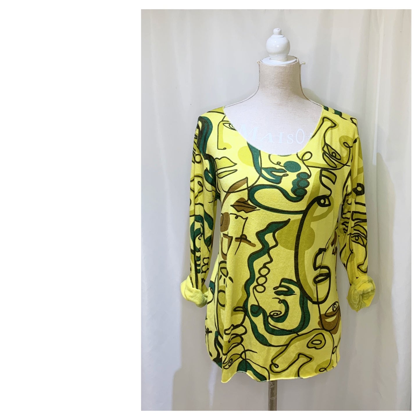 Pull  modèle Picasso  imprimés Moderne