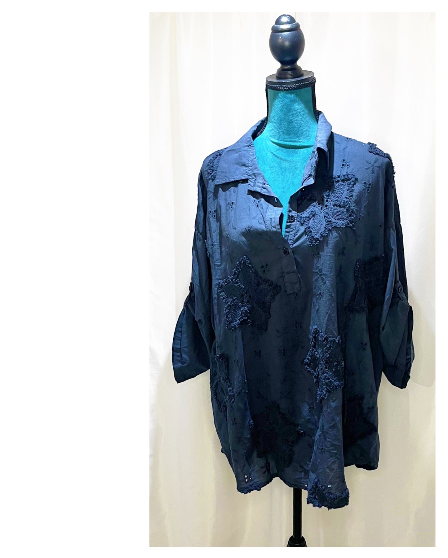 Chemise Uni Étoile 🌟 Modèle Louiza