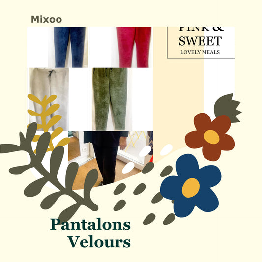 Pantalon velour modèle Trappeur