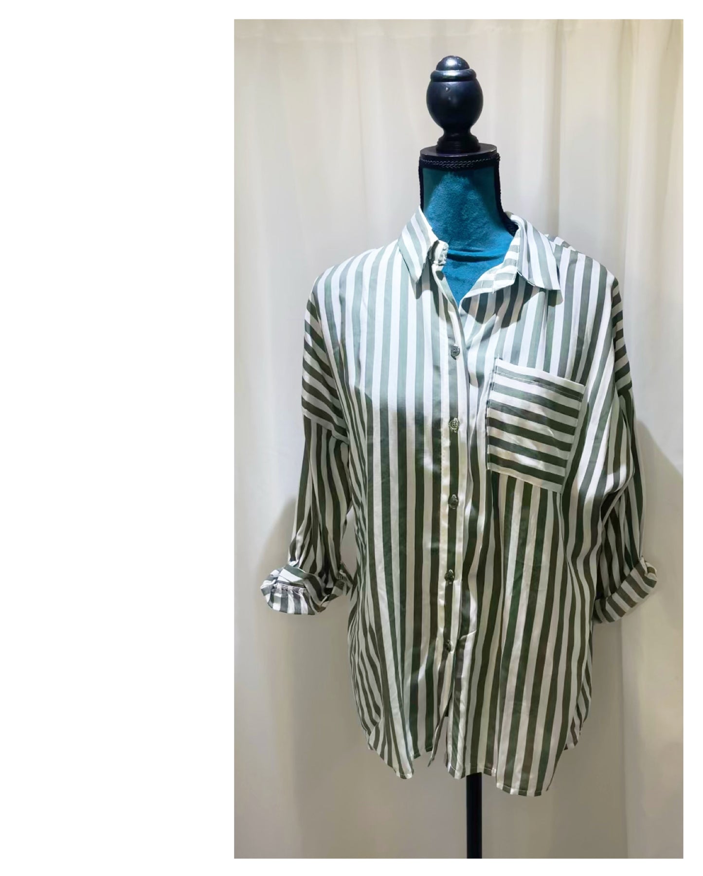 Chemise rayures modèle Lignes