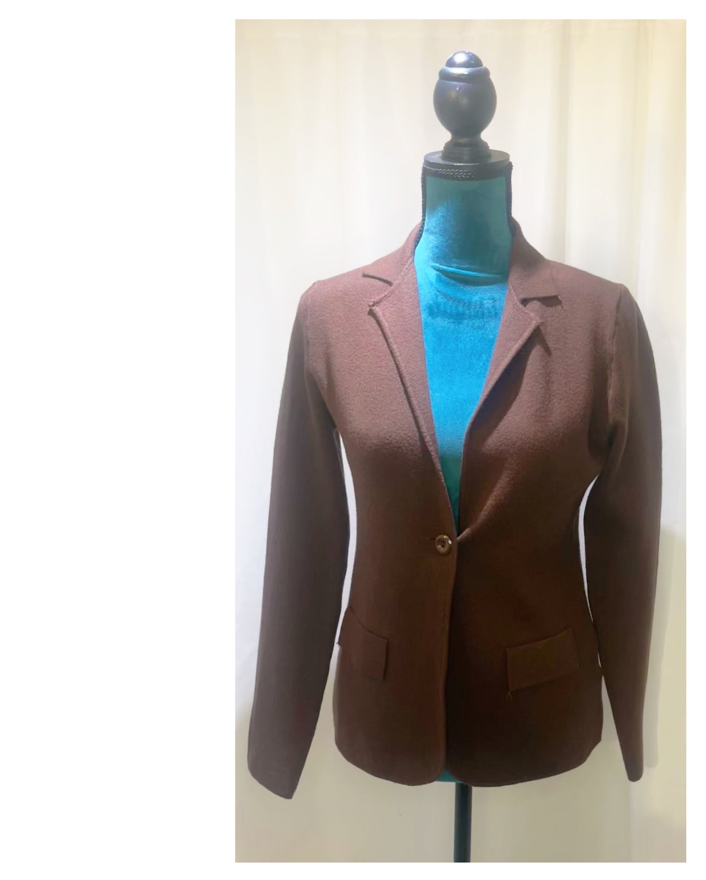 Veste Classique unie ou bi color Chic & Chaleur modèle Loïs