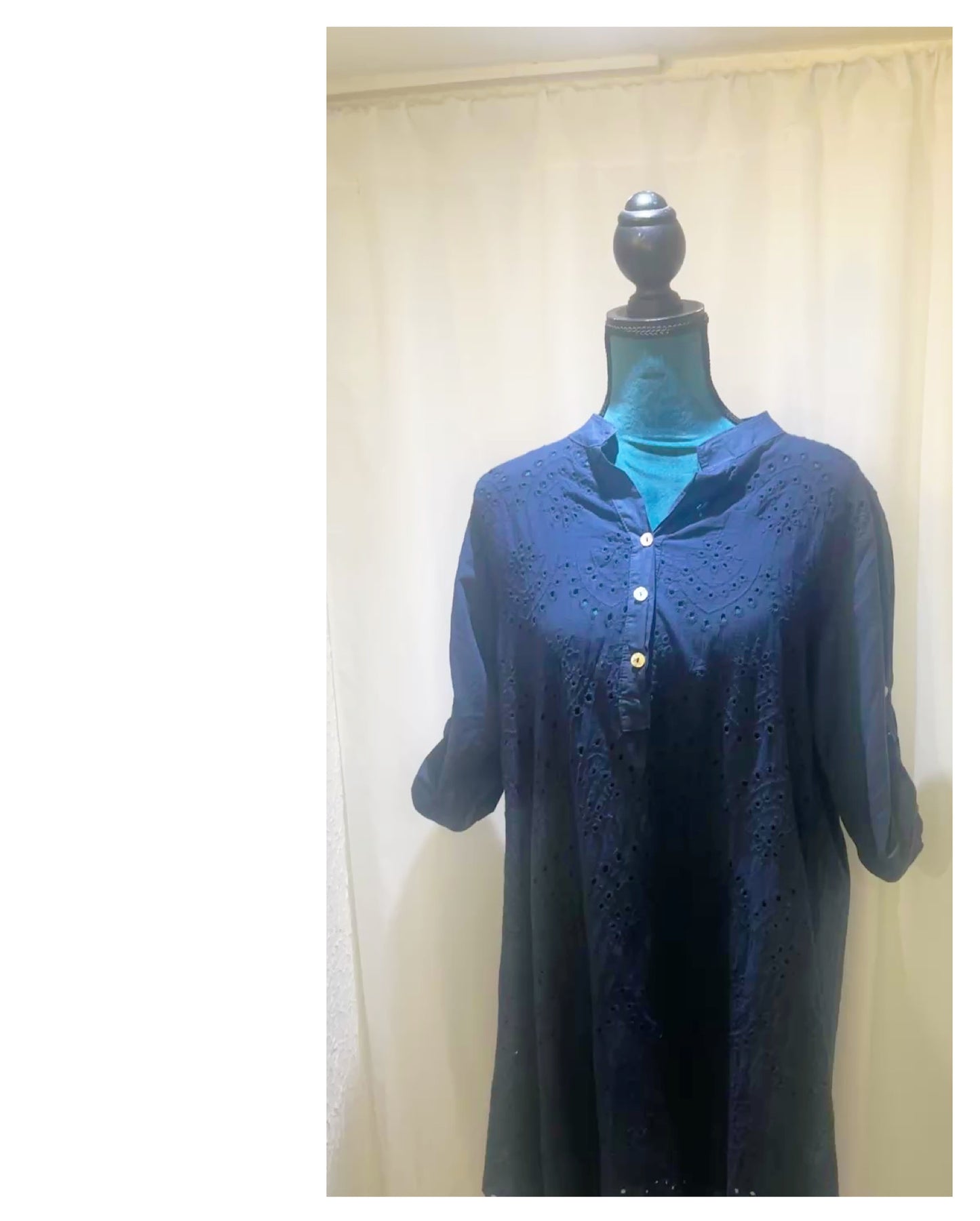 Robe dentelle Anglaise modèle Lou