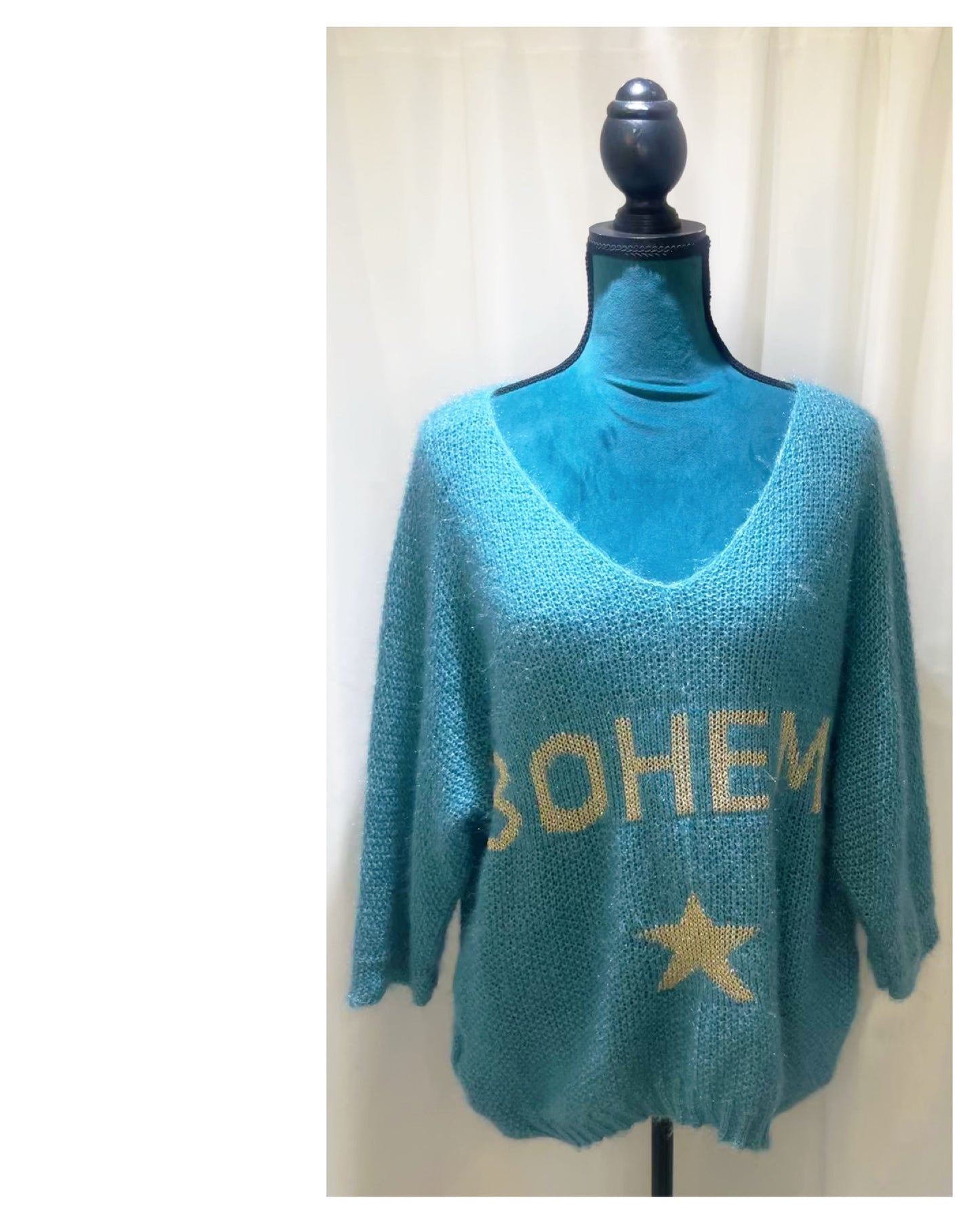 Pull message modèle Bohème Étoile ⭐️