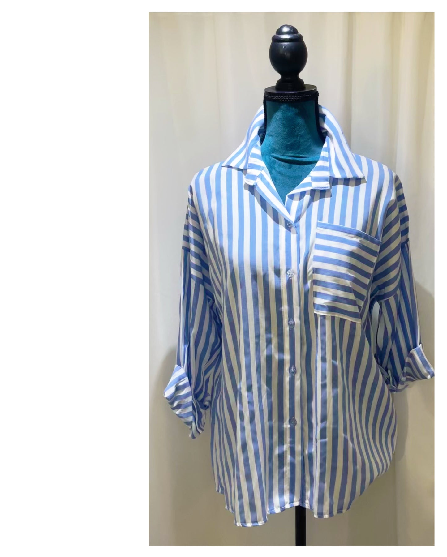 Chemise rayures modèle Lignes