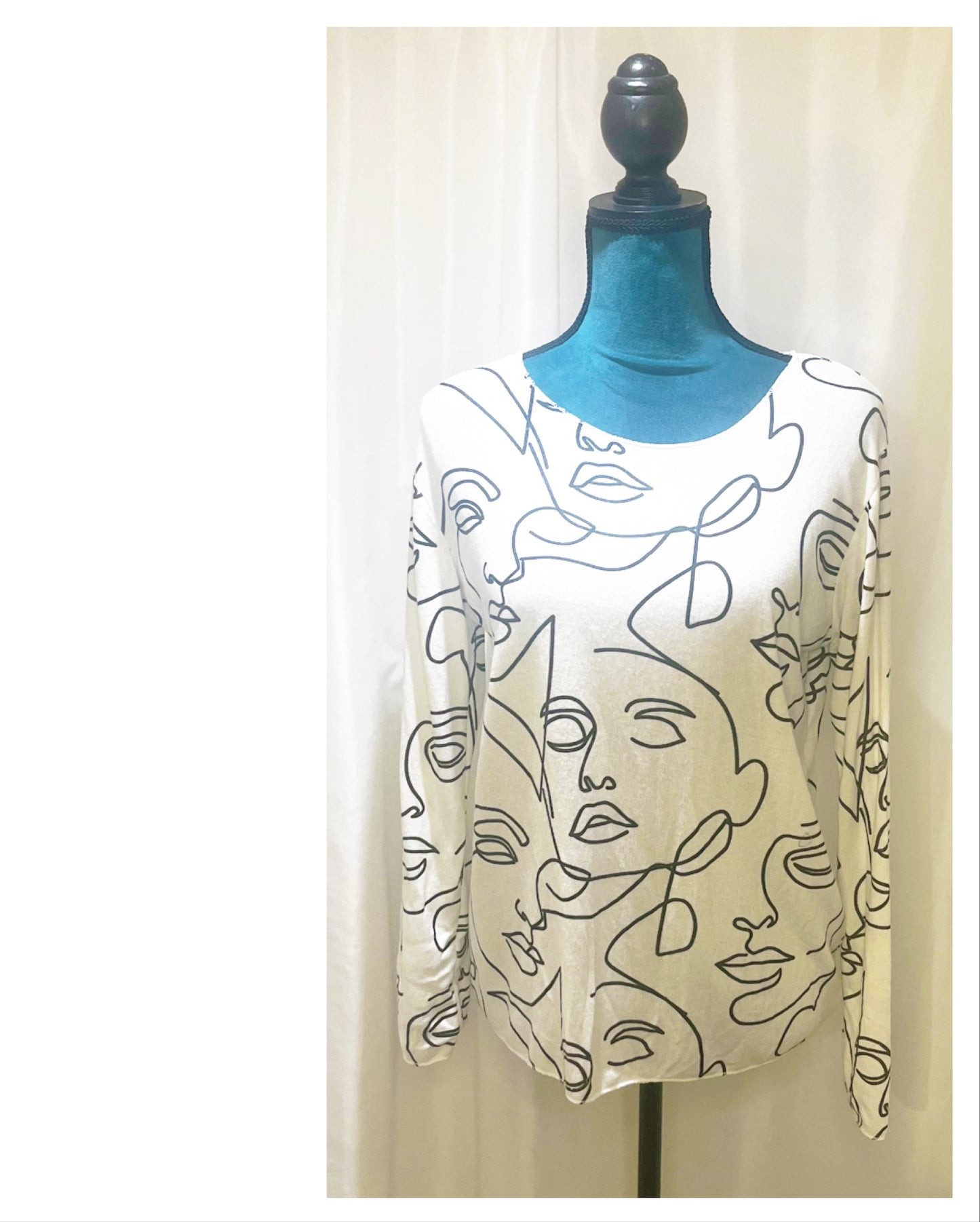 Pull  modèle Picasso  imprimés Moderne