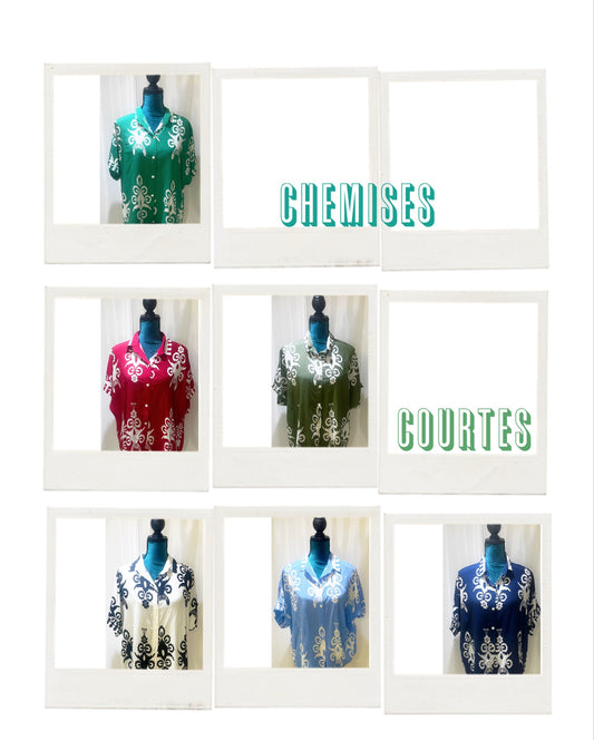 Chemise élégante  Modèle Nina