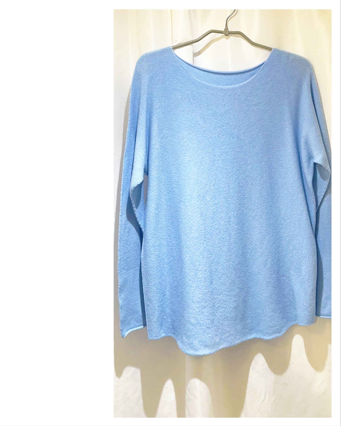 Pull encolure ronde modèle Petite Émilie sans couture