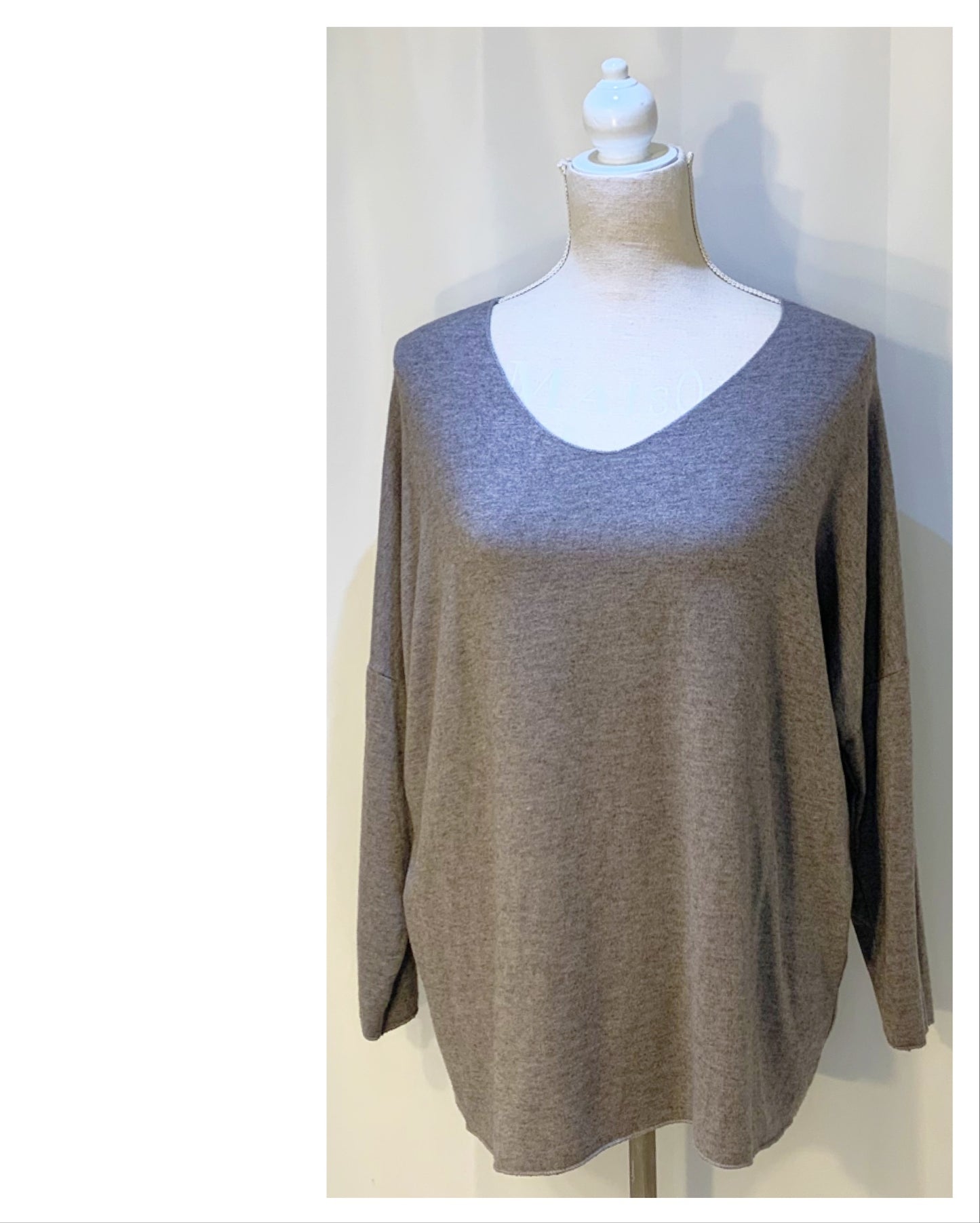 Pull Grande Taille tout doux classique modèle Suzy