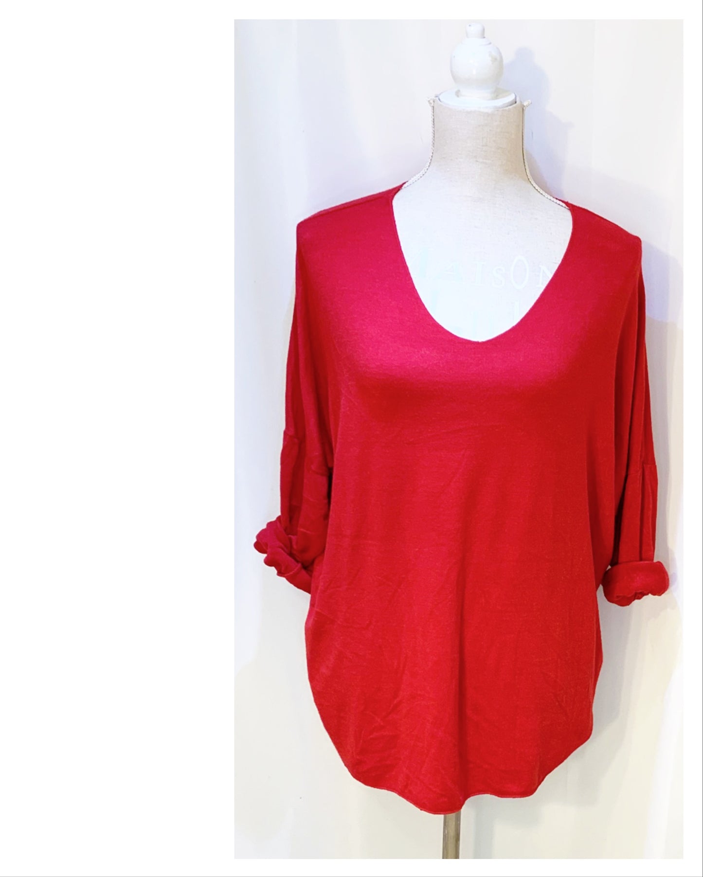 Pull Grande Taille tout doux classique modèle Suzy