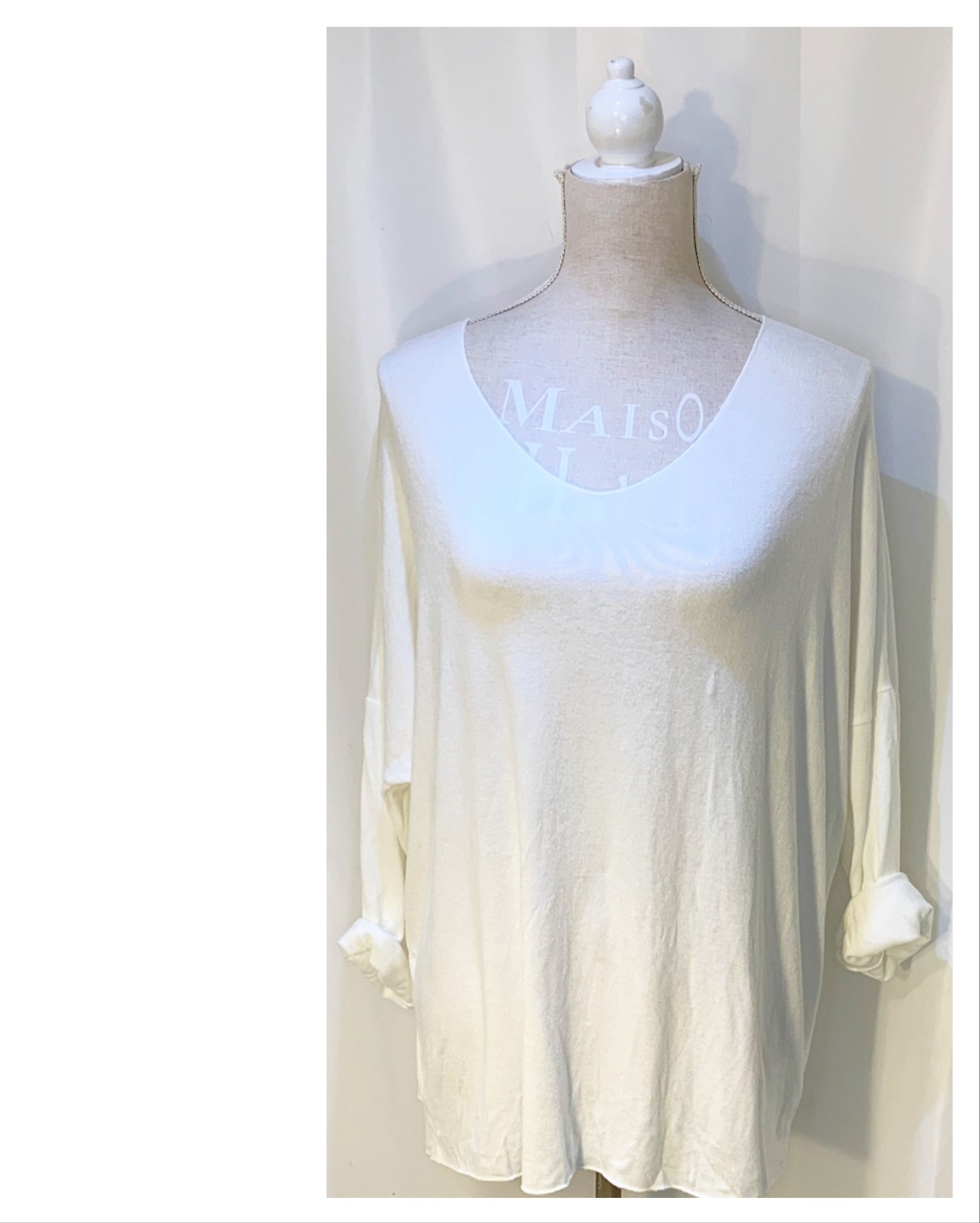 Pull Grande Taille tout doux classique modèle Suzy