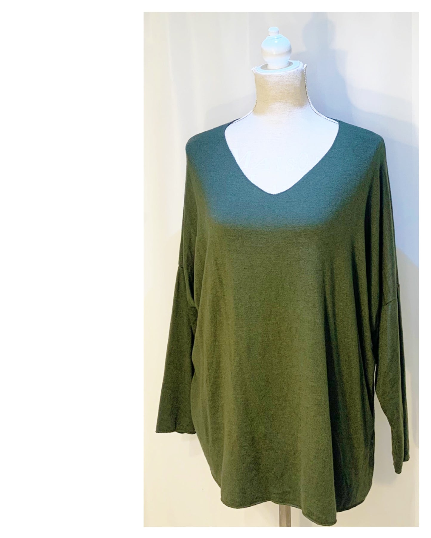 Pull Grande Taille tout doux classique modèle Suzy