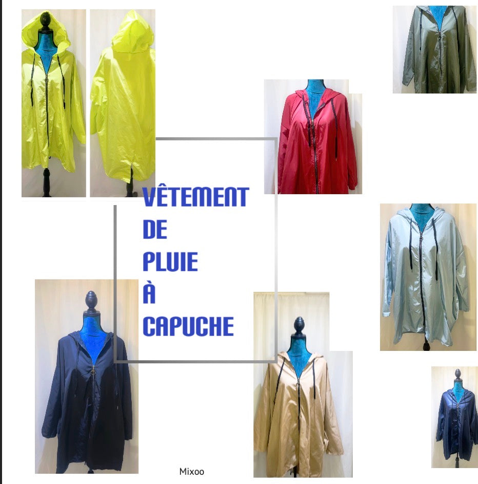 Manteau de Pluie modèle Grenouille