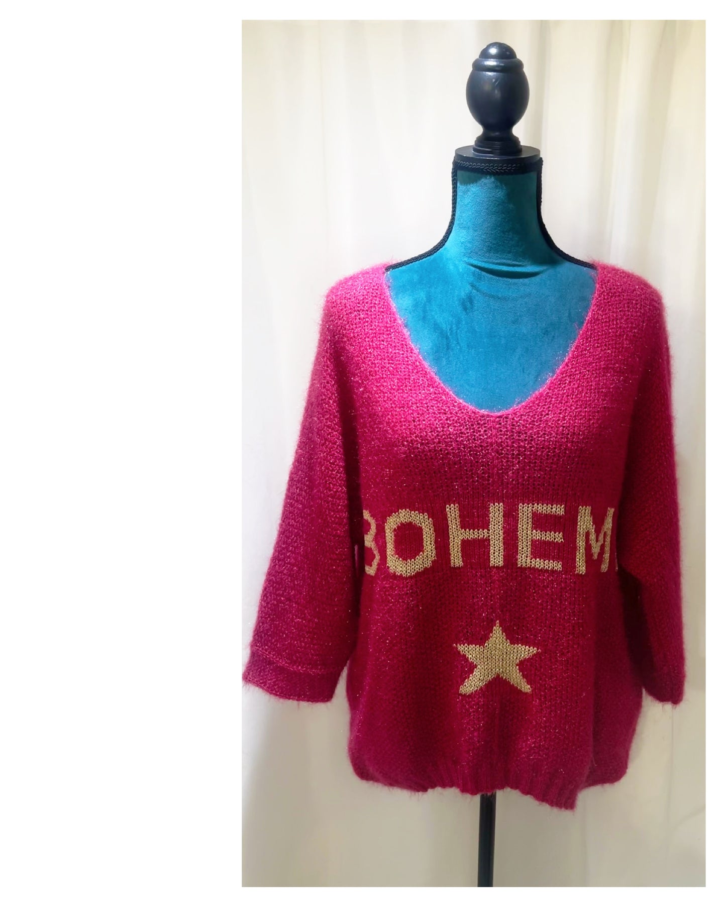 Pull message modèle Bohème Étoile ⭐️