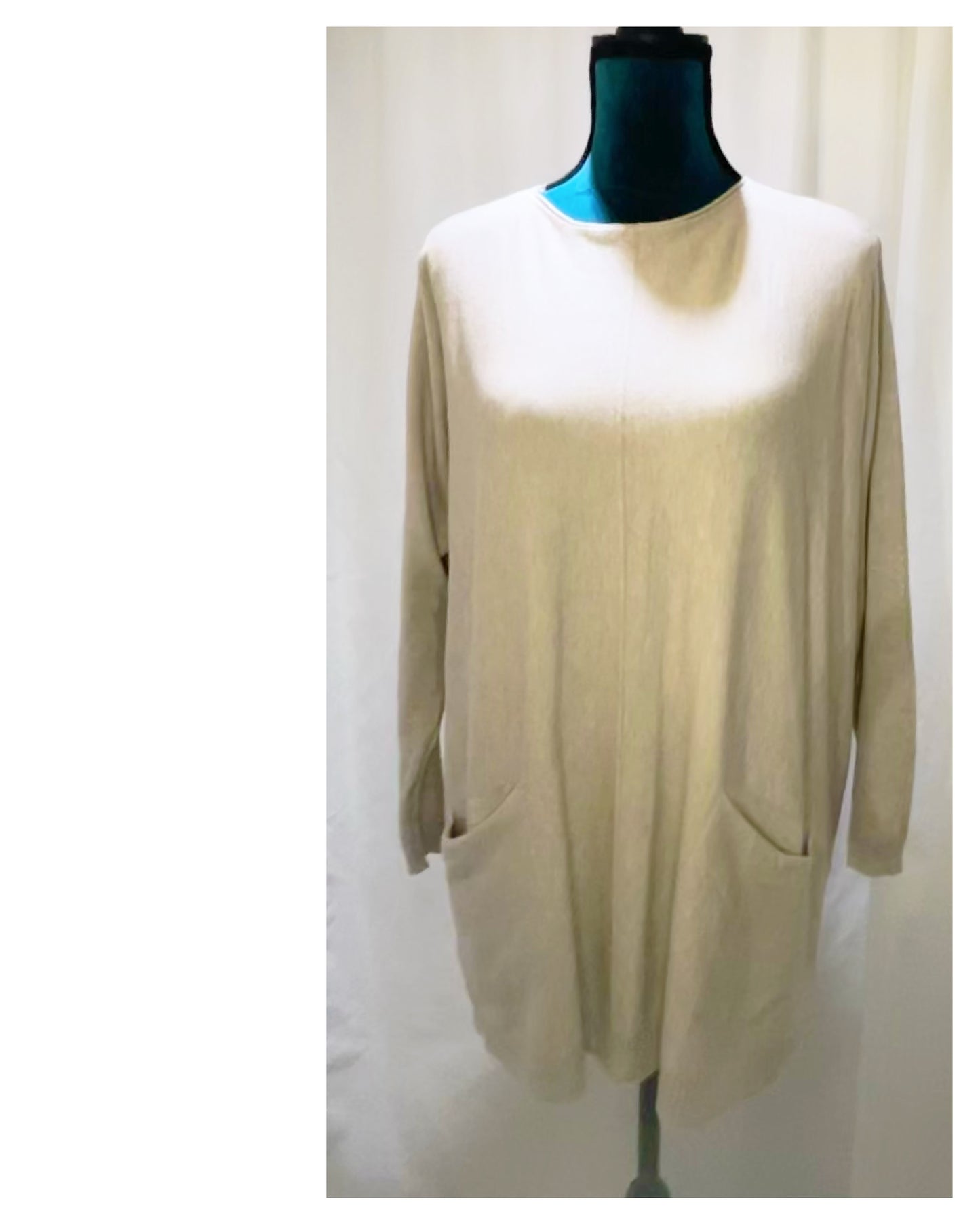 Tunique Pull évasé encolure ronde modèle Nadia