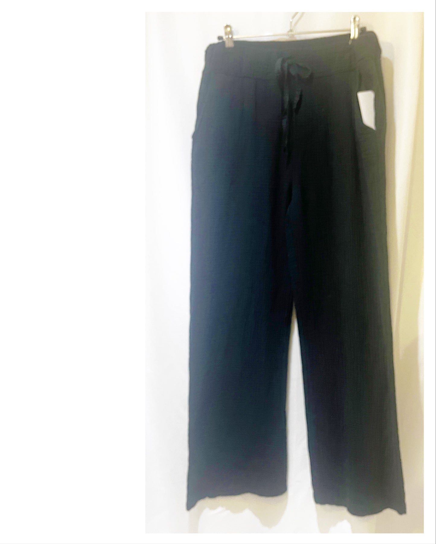 Pantalon Large gaze de coton modèle Suzanne