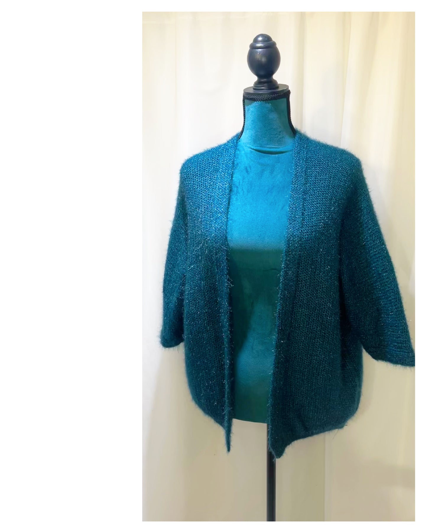 Gilet  maille mi long modèle Lison