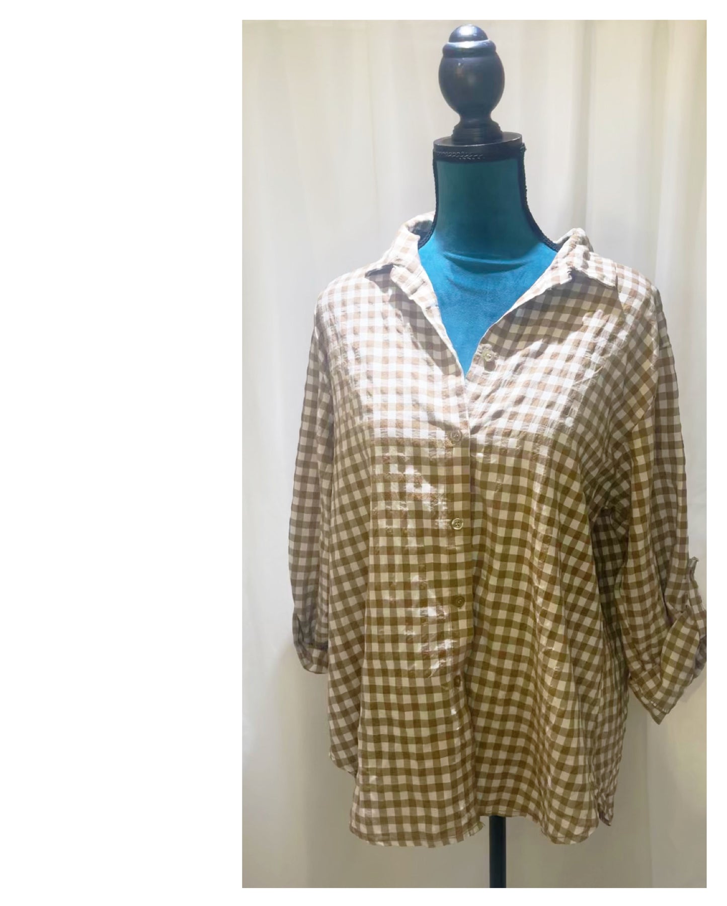 Chemise vichy modèle Carreaux