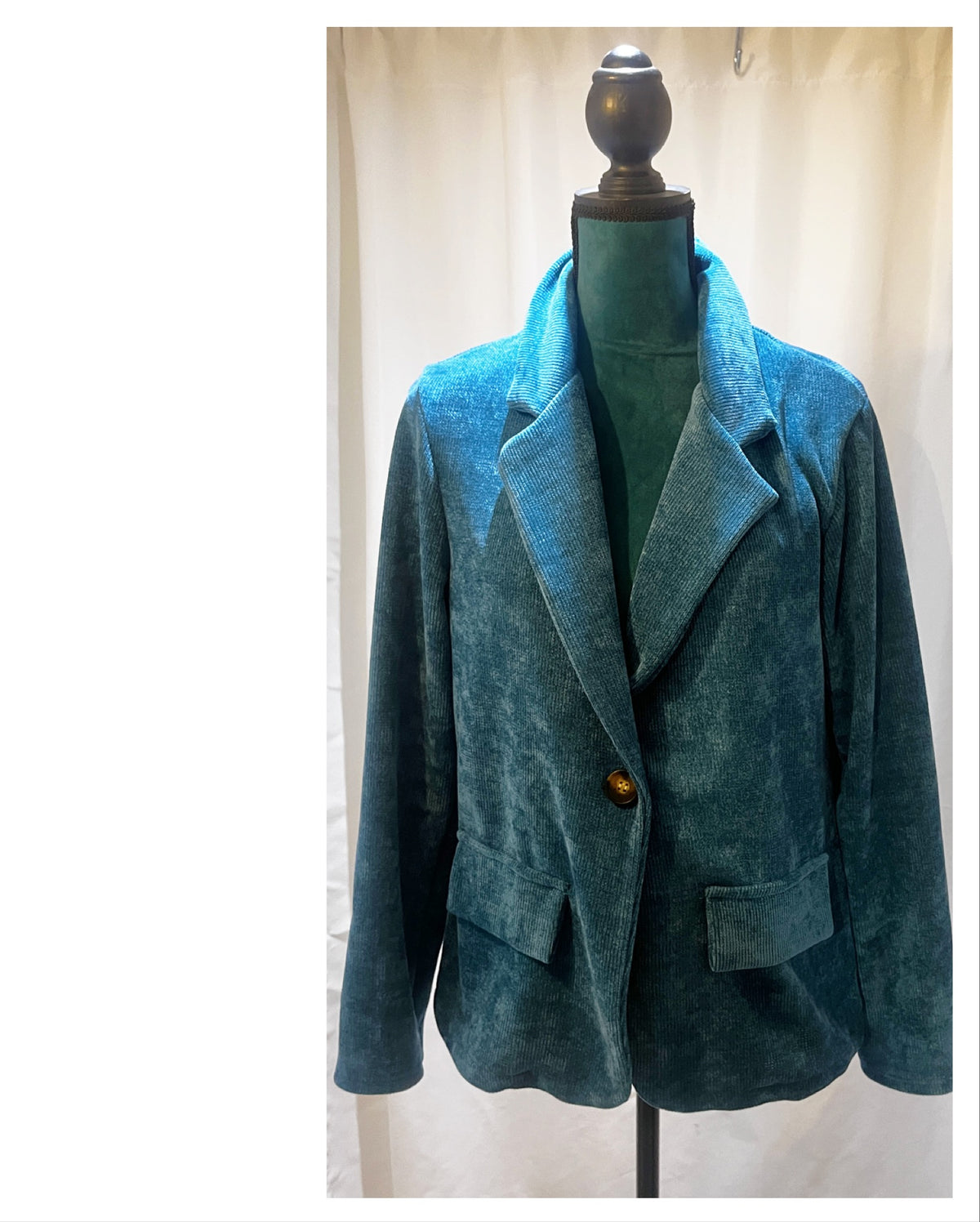Veste velour modèle Gaby