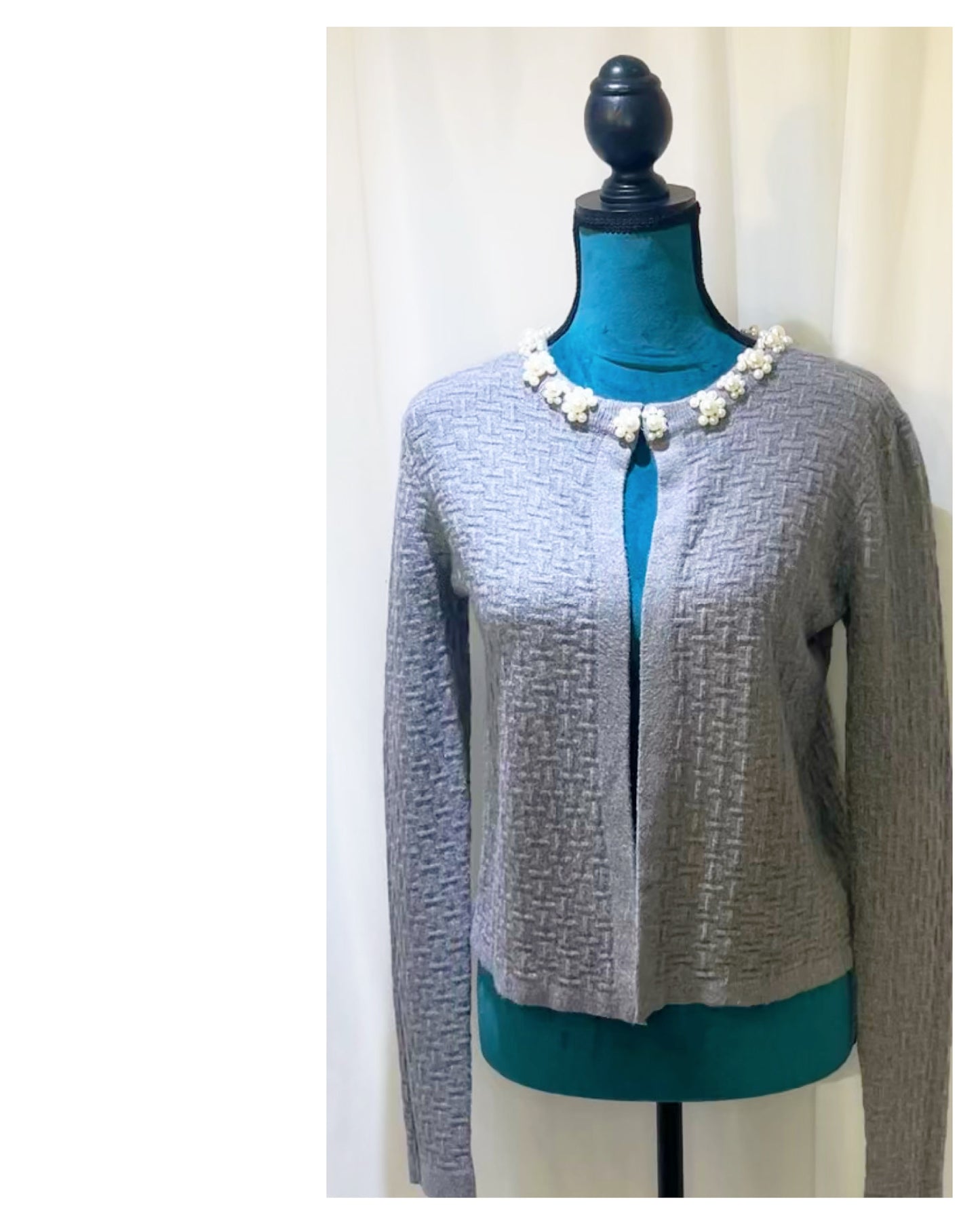 Collection CoCo Gilet Perles Unie Chic & Allure