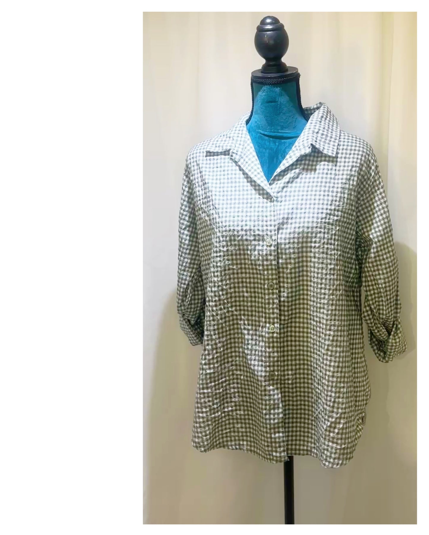 Chemise petits Carreaux modèle Romy