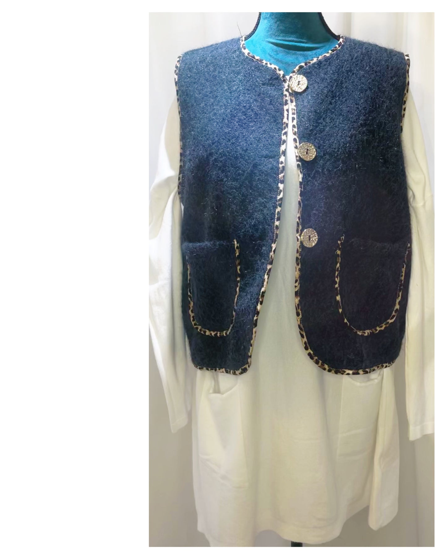 Gilet  manches courtes modèle Liserée