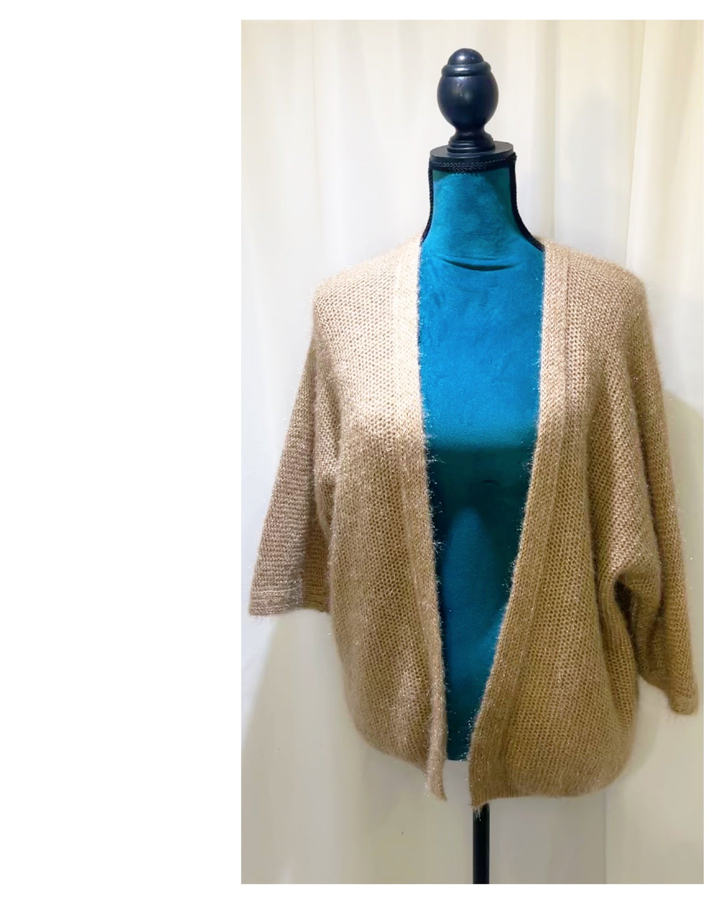 Gilet  maille mi long modèle Lison