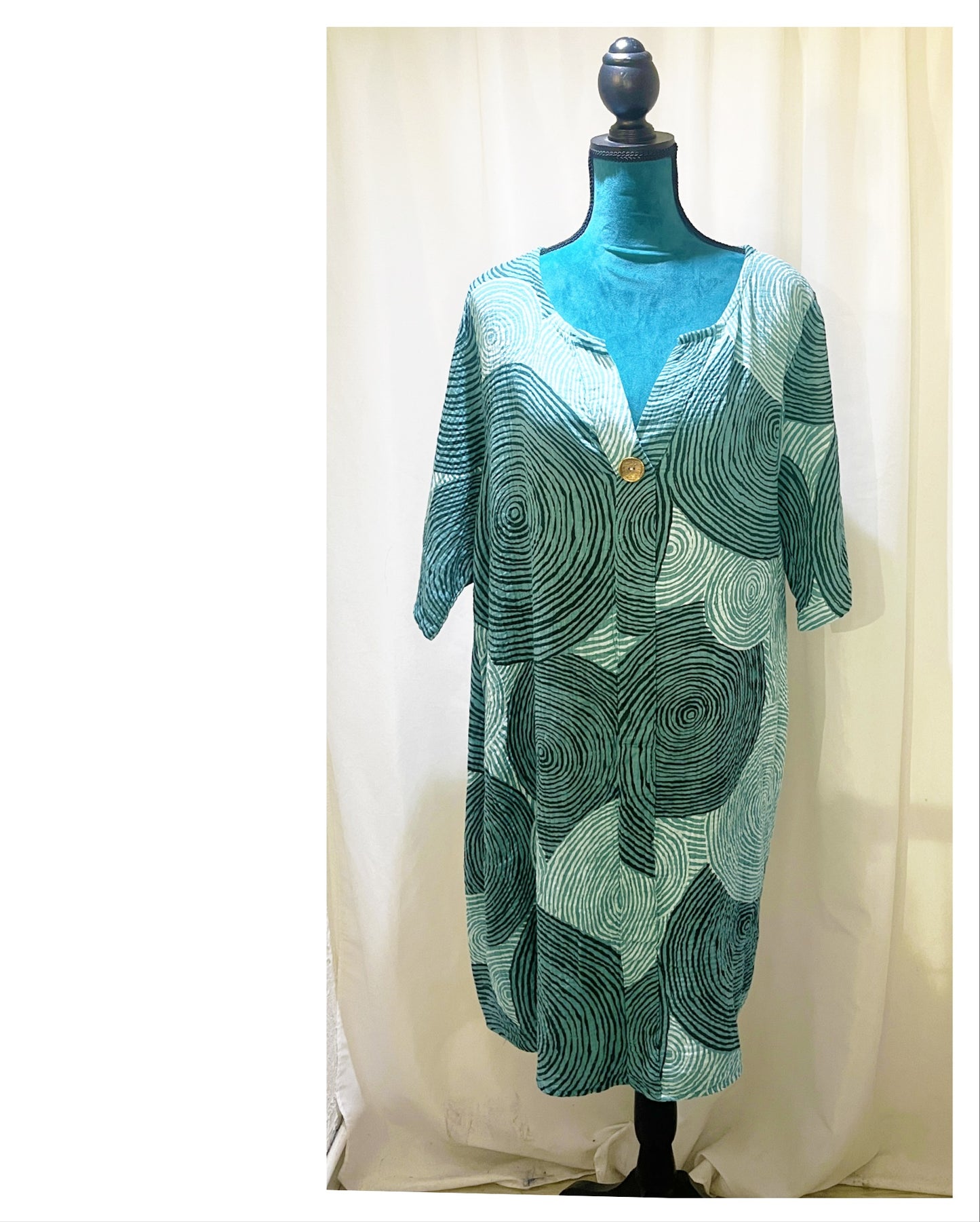Robe gaze de coton modèle Aurelie