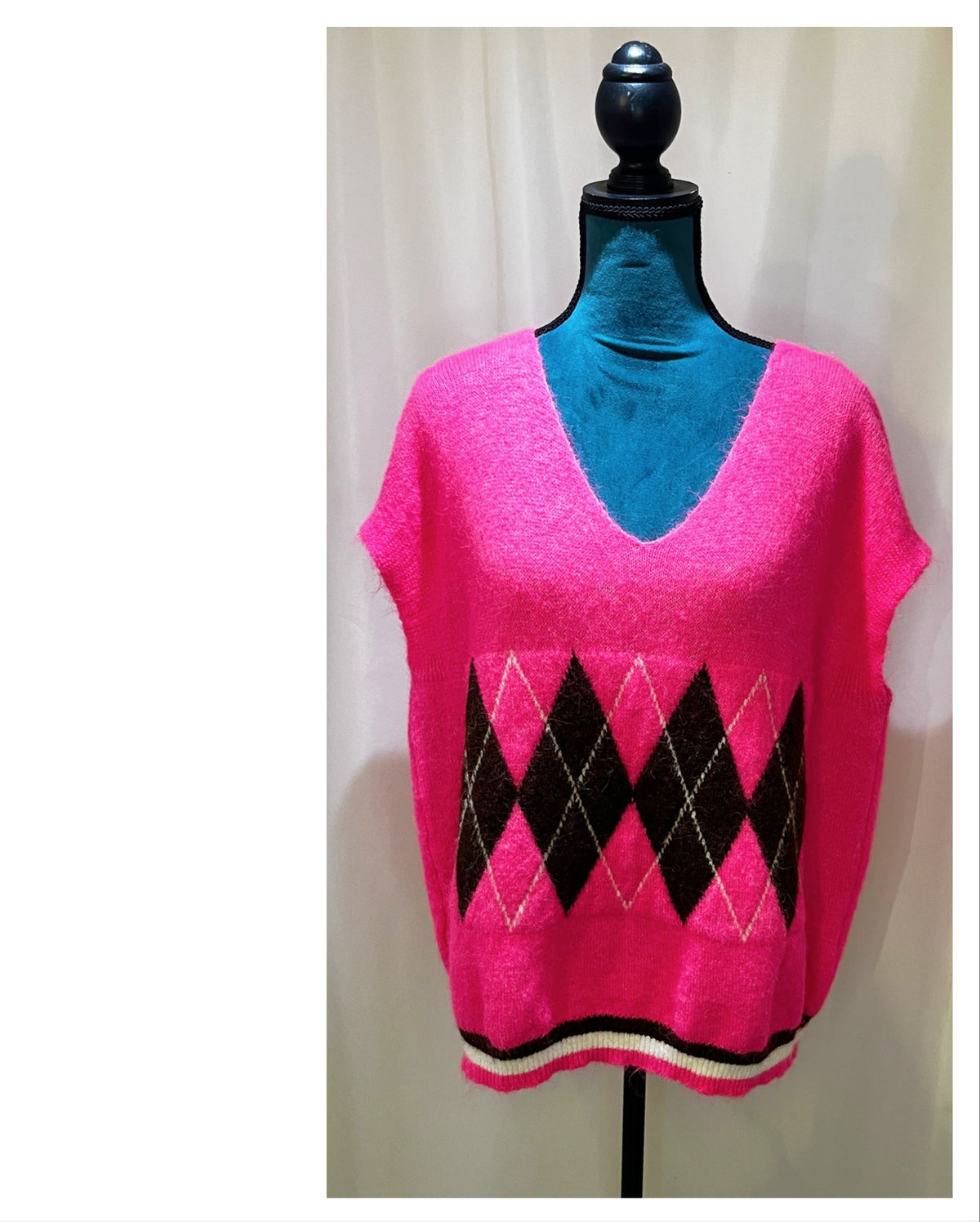 Pull sans manche modèle Alma