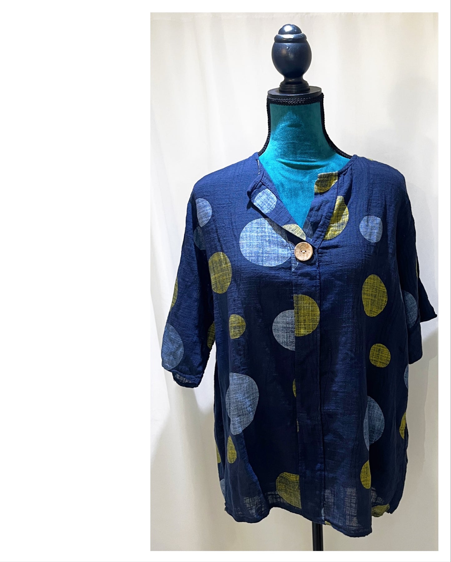 Tunique modèle Bulles en coton