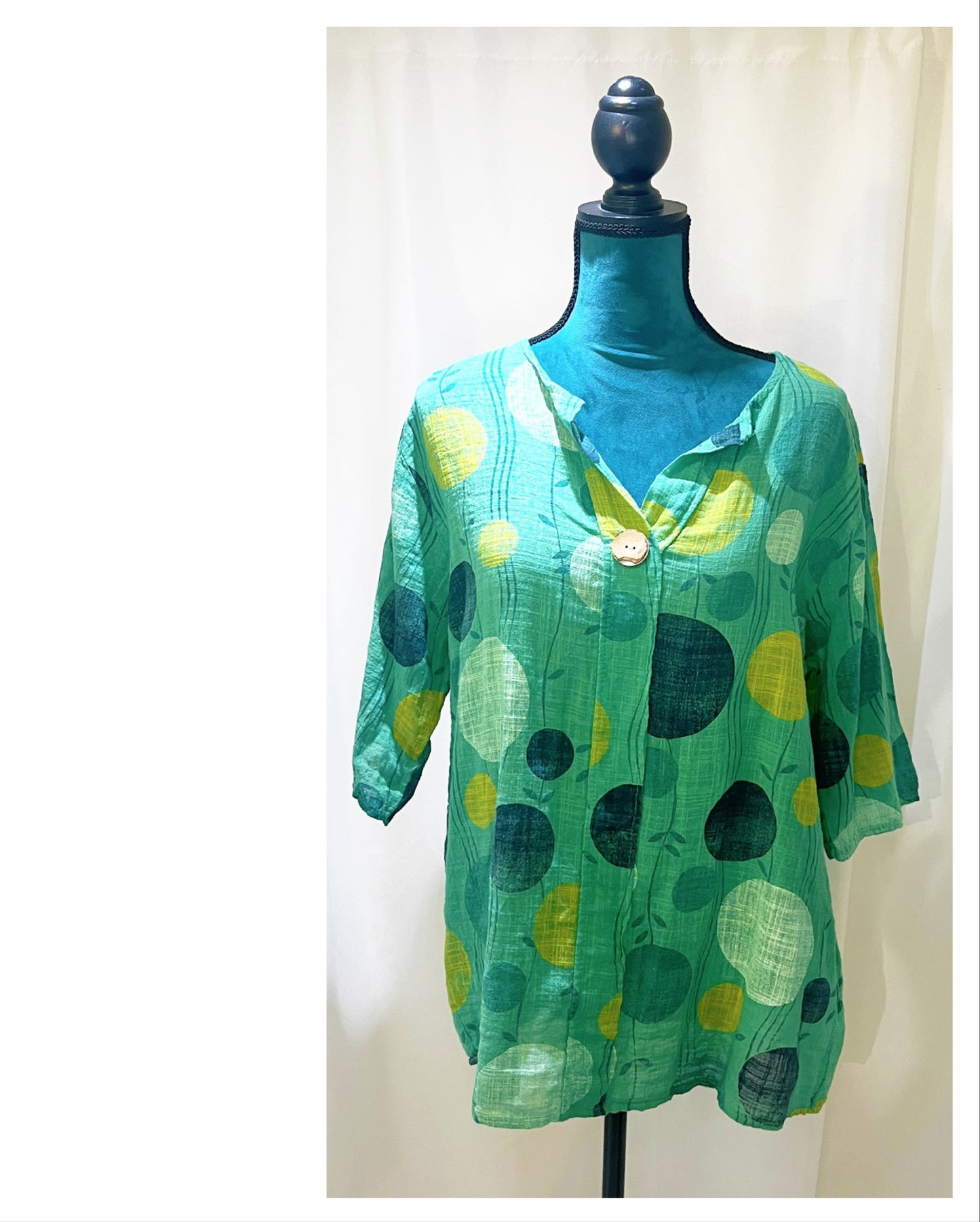 Tunique modèle Bulles en coton