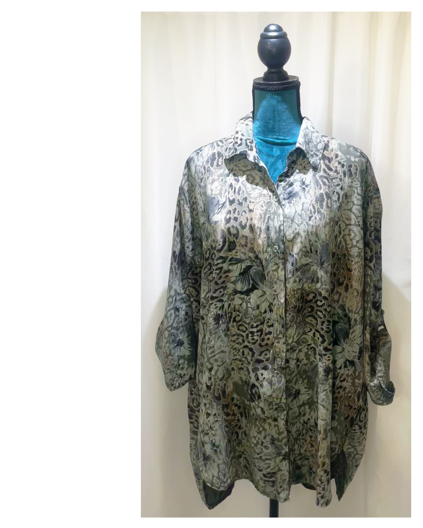 Chemise animal 🦒 modèle Savane
