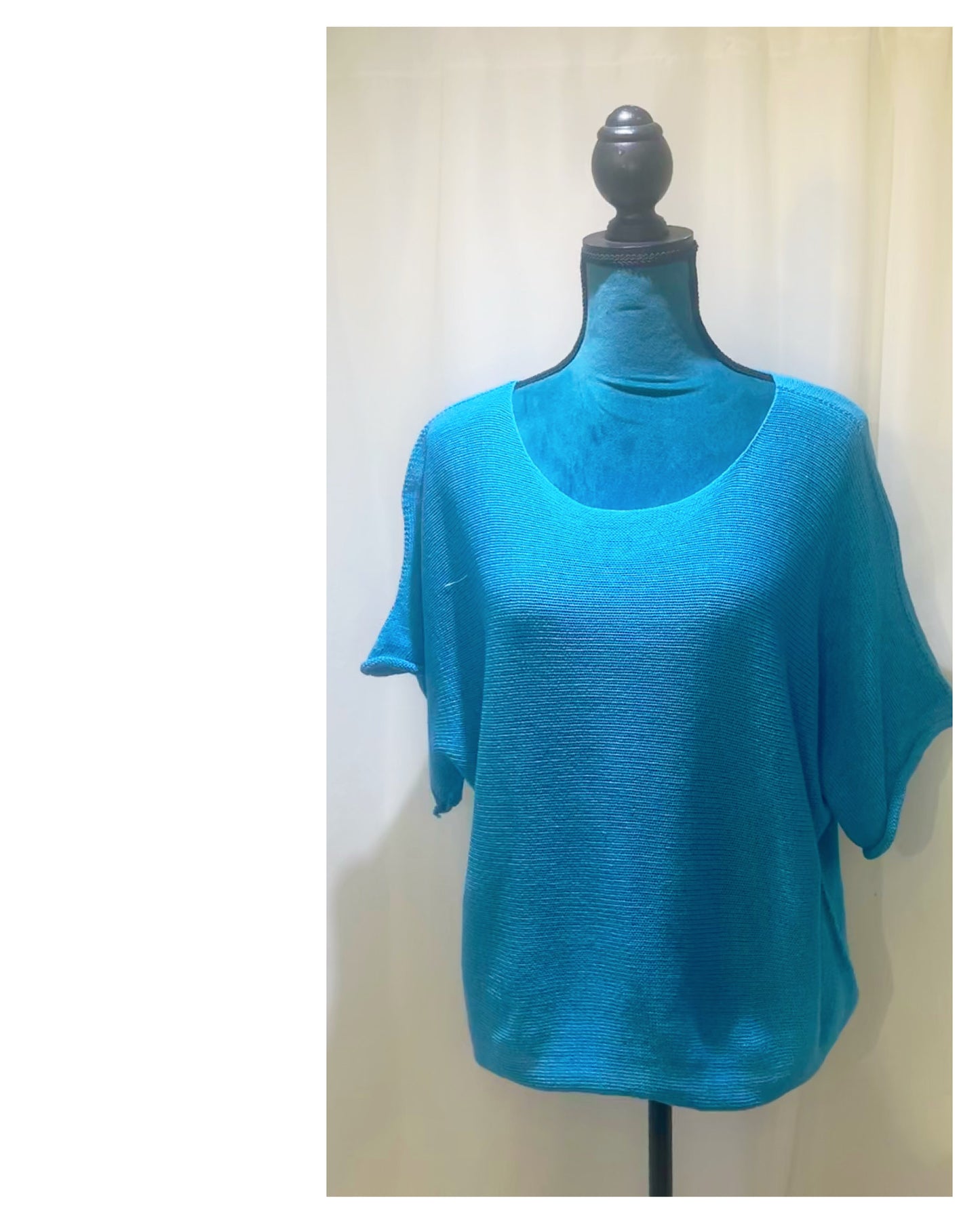 Pull maille fine Over size modèle Fantine