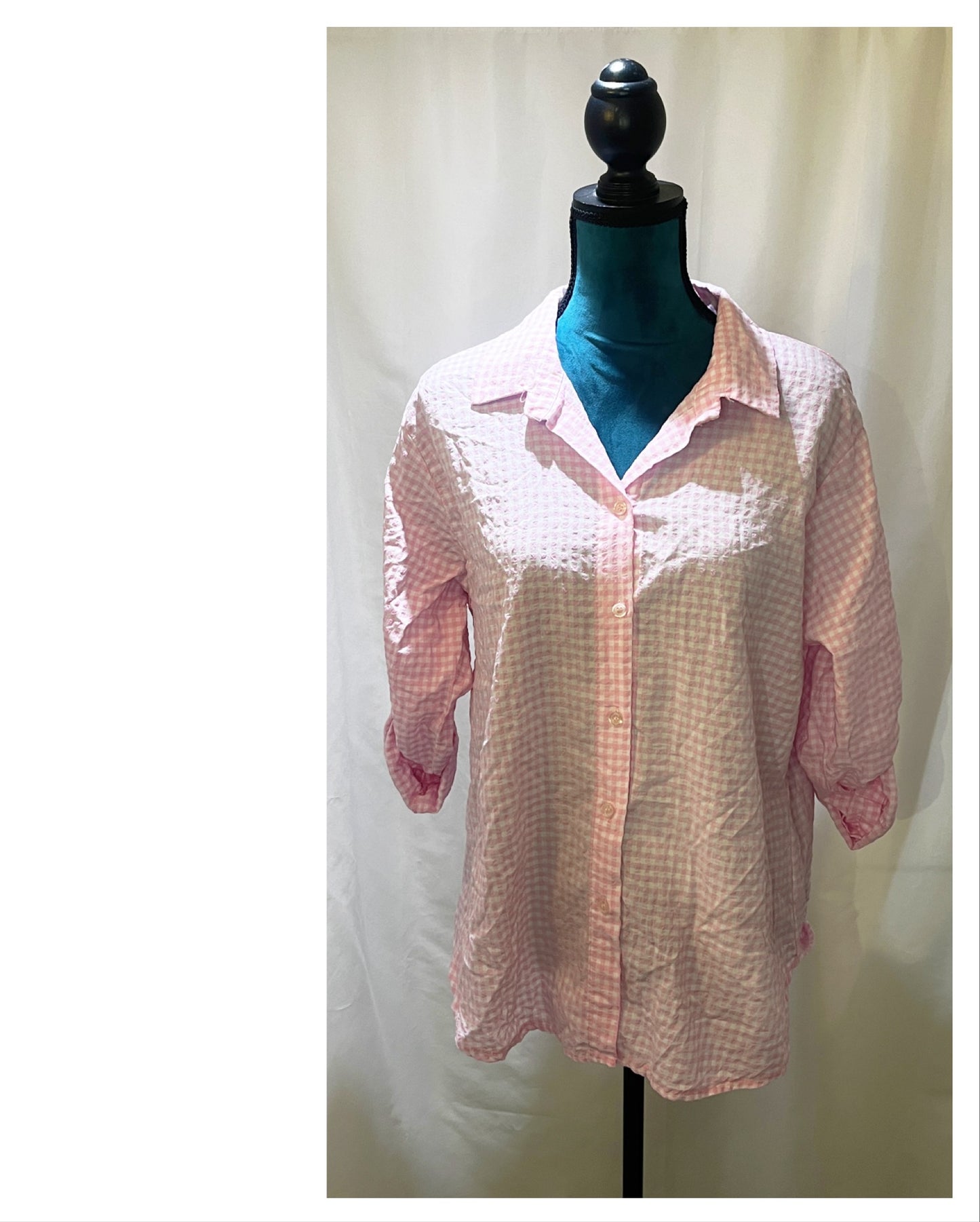 Chemise petits Carreaux modèle Romy
