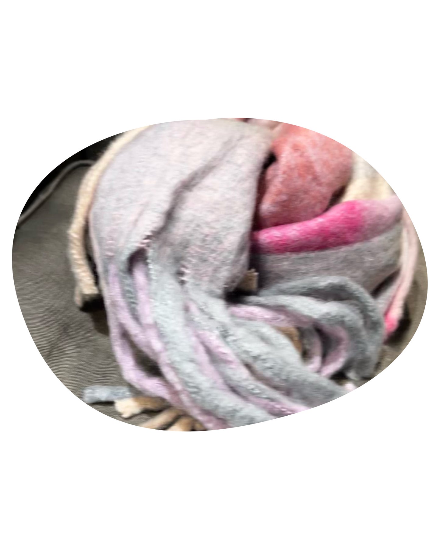 Écharpe modèle Choux coloris écossais