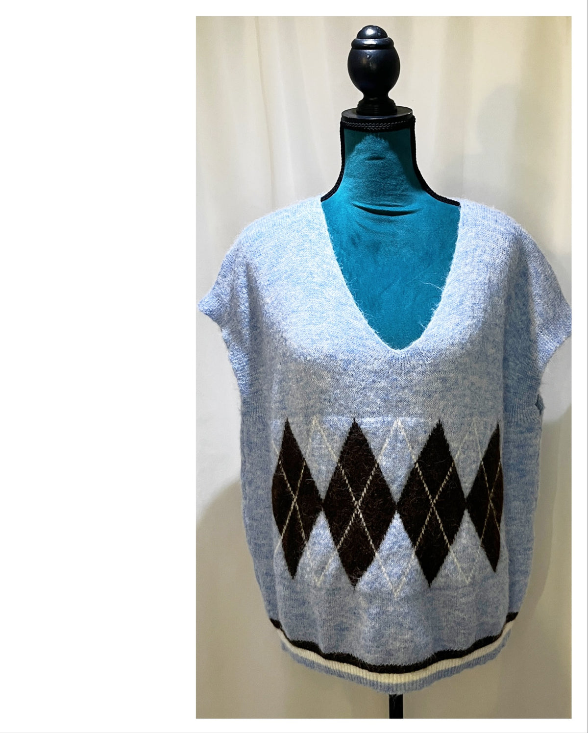 Pull sans manche modèle Alma