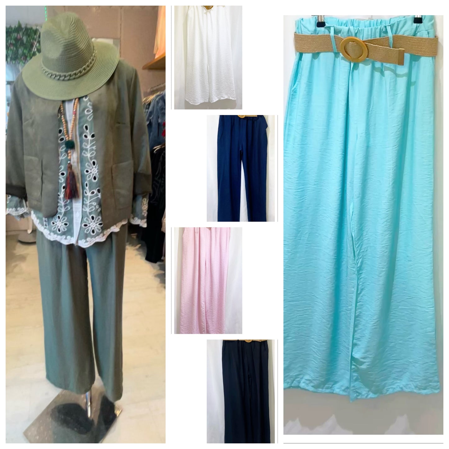 Pantalon Large modèle croisière