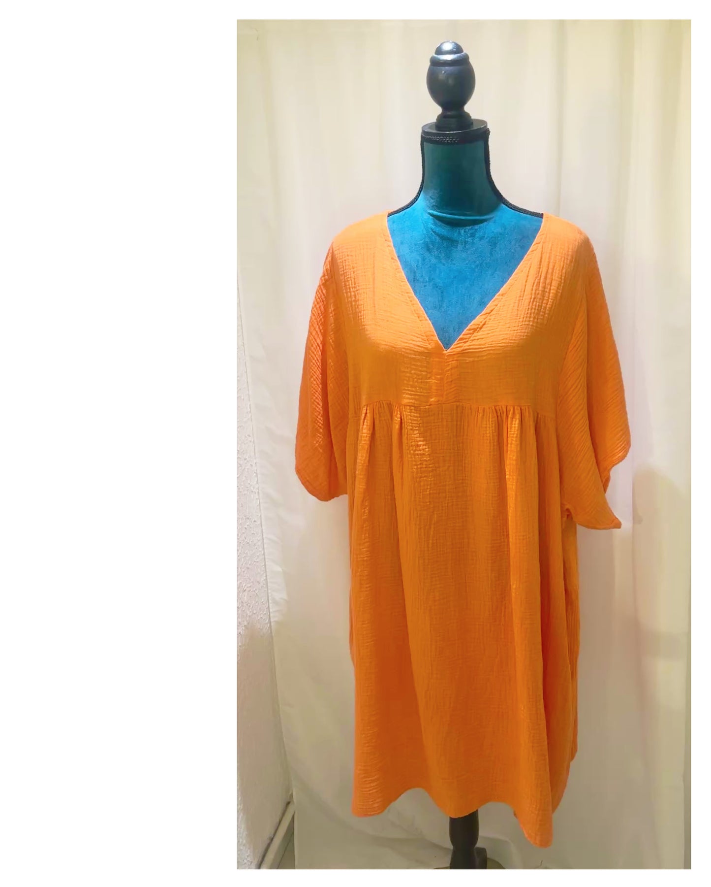 Robe gaze de coton modèle Lili