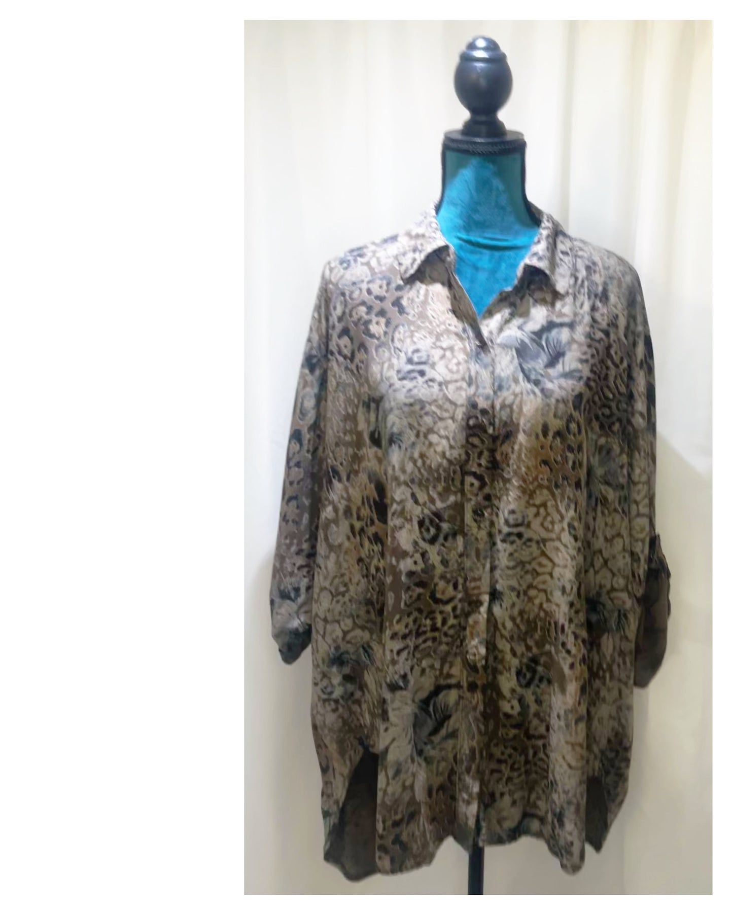 Chemise animal 🦒 modèle Savane