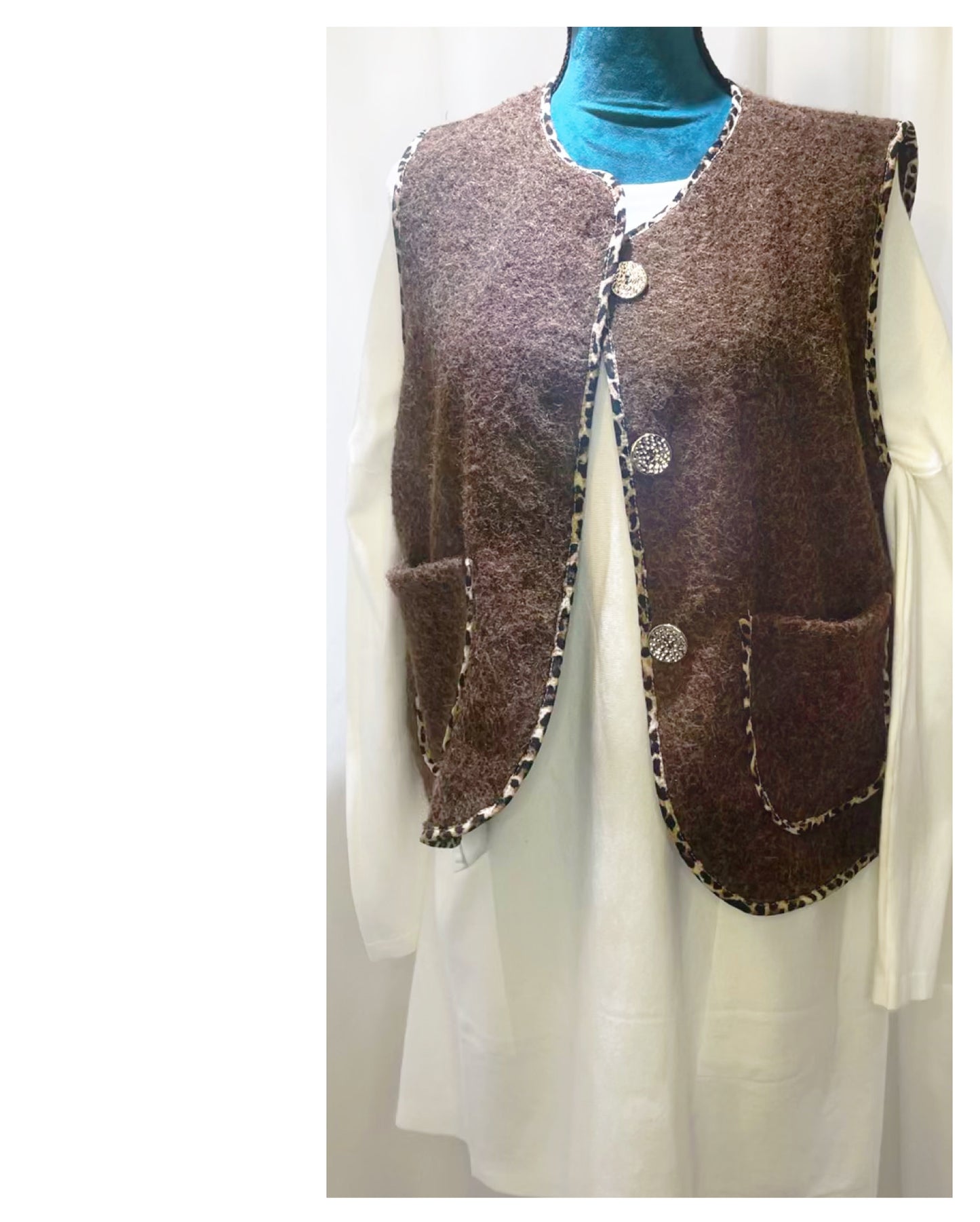 Gilet  manches courtes modèle Liserée