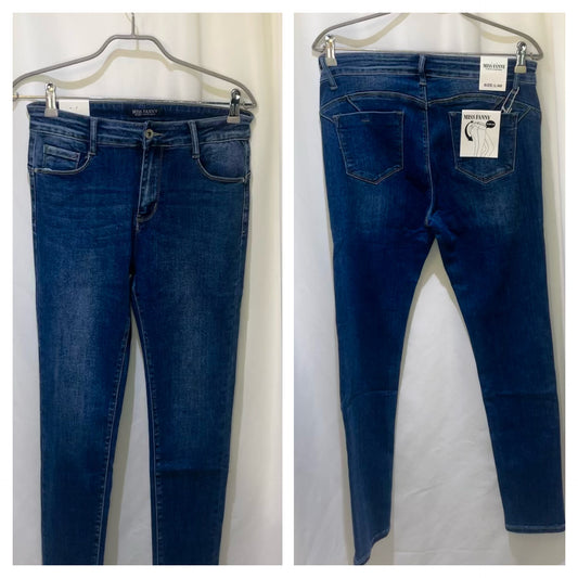 Jean Slim Push Up – Modèle Miss Fanny foncé 👖✨