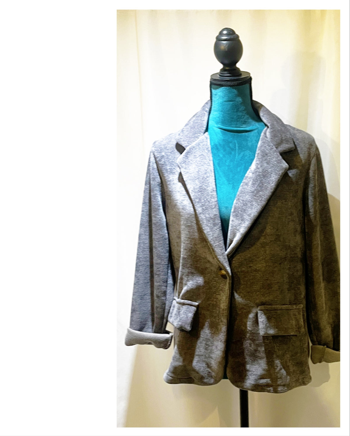 Veste velour modèle Gaby